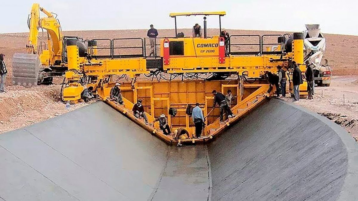 देखिये अमेरिका में नहर कैसे बनाई जाती है MODERN TECHNOLOGY ROAD CONSTRUCTION MACHINES IN THE WORLD