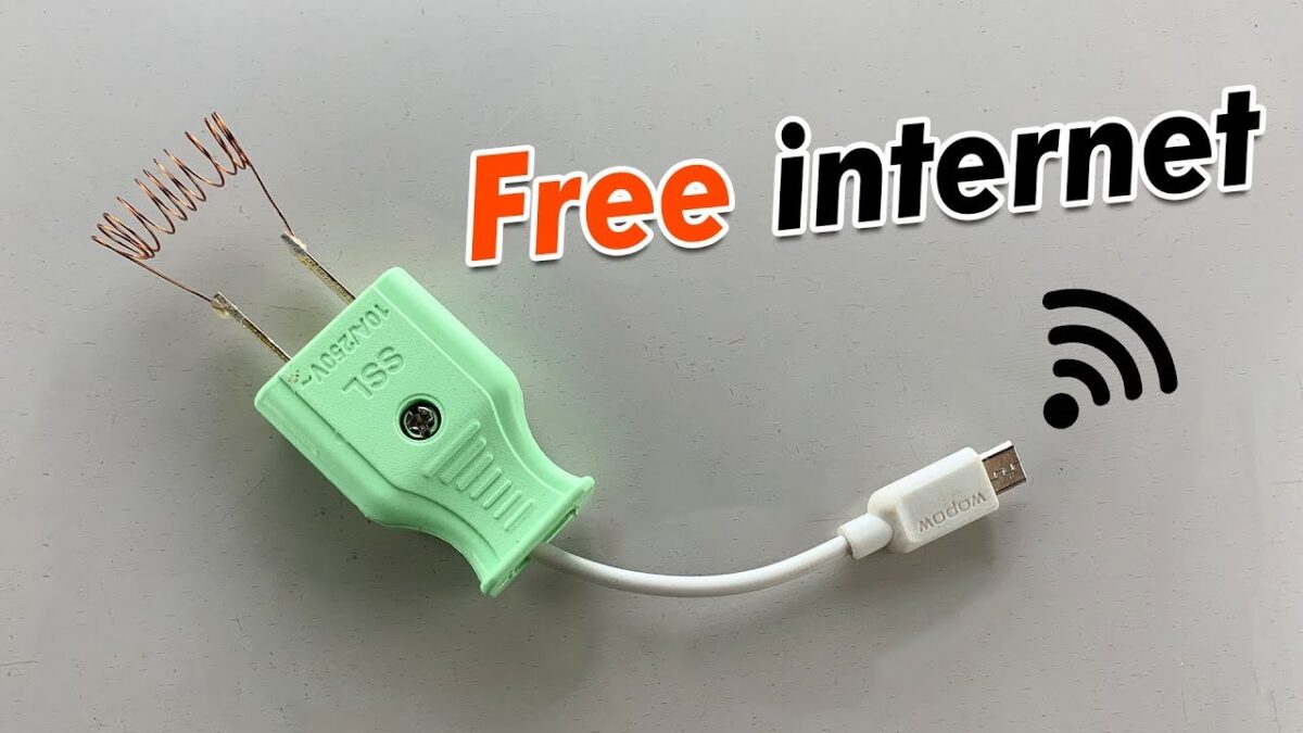 ( New 2019 )  Free internet WiFi 100% –  New Ideas Technology 2019