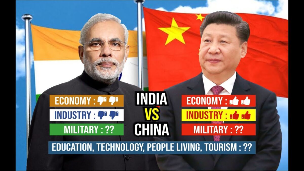 India vs China Comparison 2020 || Economy, Military, Industry, Technology, Trade, Education etc