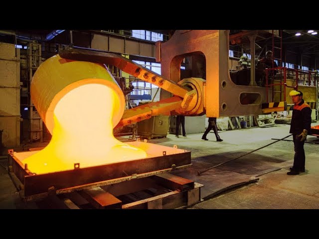 Amazing Heavy Industry Factory, Aluminum Production – Melting Aluminum Manufacturing Technology