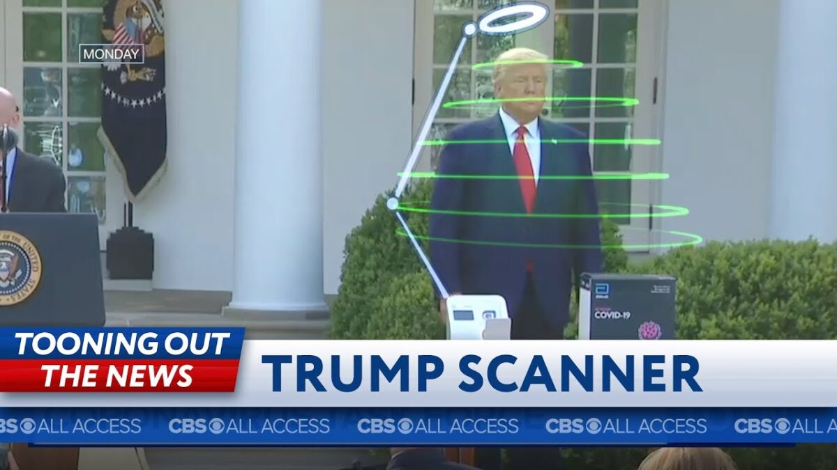 President Trump unveils the latest in medical testing technology