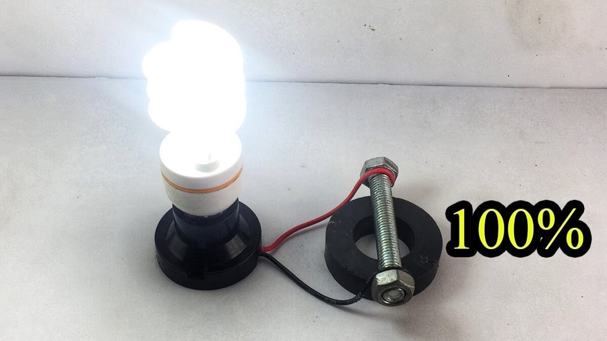 Amazing Technology Free Energy Generator With Light Bulb 220V For Ideas 2020