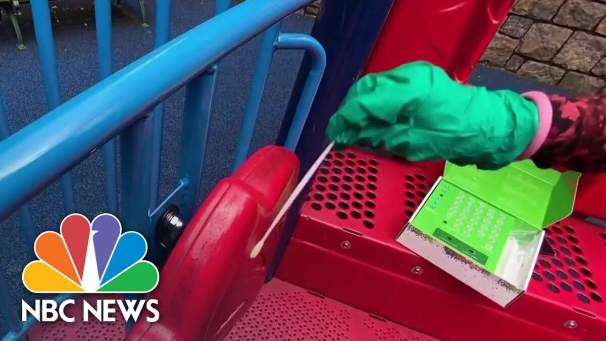 New Technology Can Detect Traces Of The Coronavirus On Surfaces | NBC News NOW