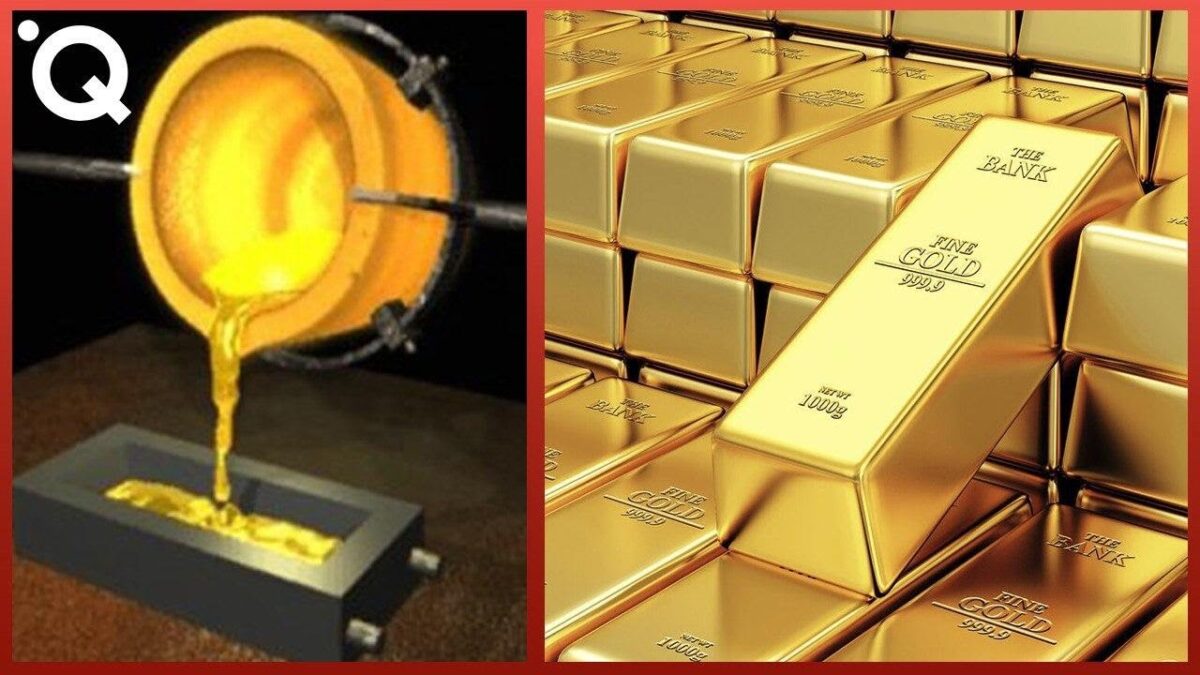 Amazing Pure Gold Manufacturing Process | Precious Metals Melting Technology