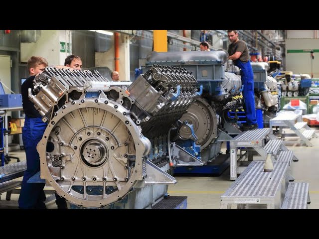 Amazing Biggest Engine Work And Modern Technology Manufacturing