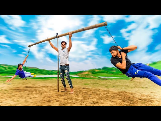 देसी जुगाड़ वाला जुला – Homemade Swing Desi Jugad Technology