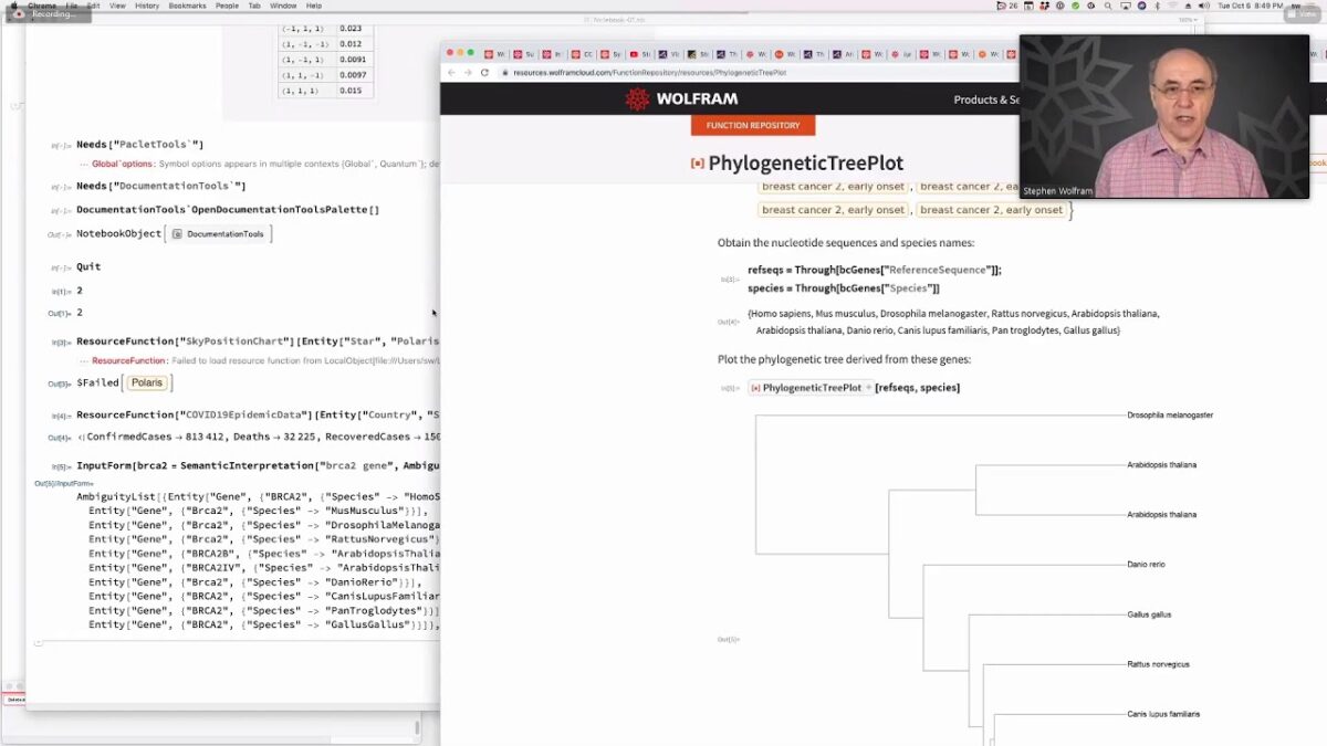 Wolfram Technology Conference 2020: Stephen Wolfram’s Keynote Address