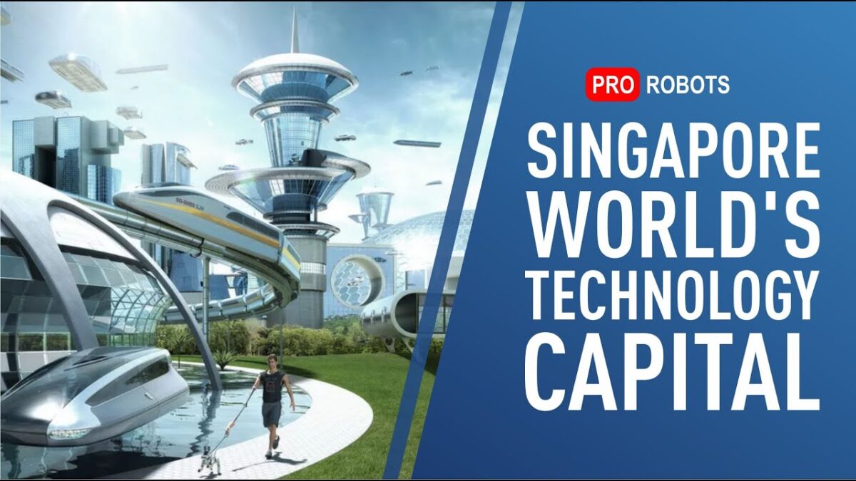 Singapore: smartest city in the world. Robots and technology of the future today.