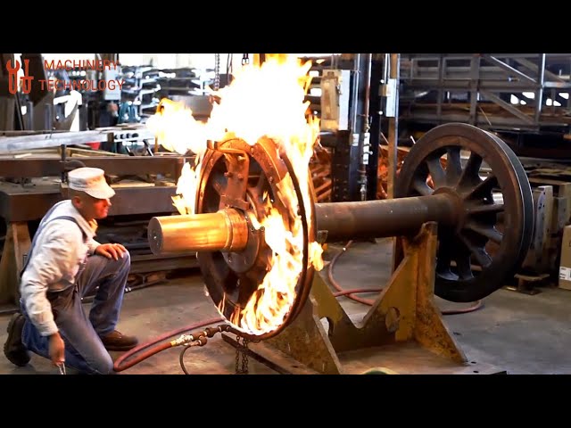 This is How Rail Wheel Production – Amazing Technology Manufacturing Process