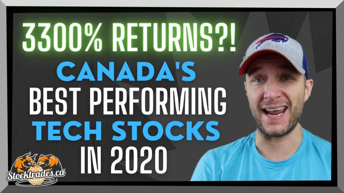 Over 3300% Returns?! Top Performing Canadian Technology Stocks In 2020