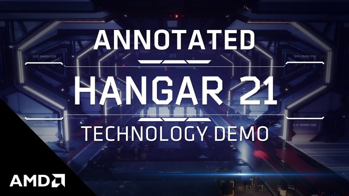 AMD RDNA™ 2 “Hangar 21” Annotated Technology Demo