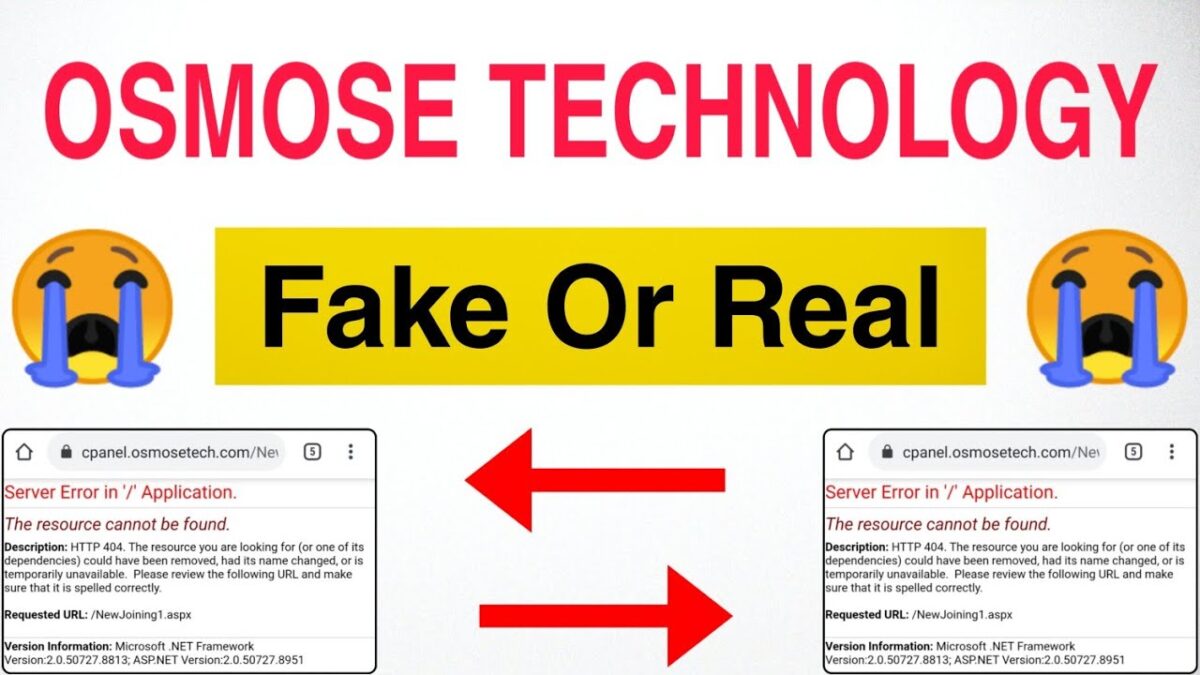 Osmose Technology Fake Or Real | Osmose Technology