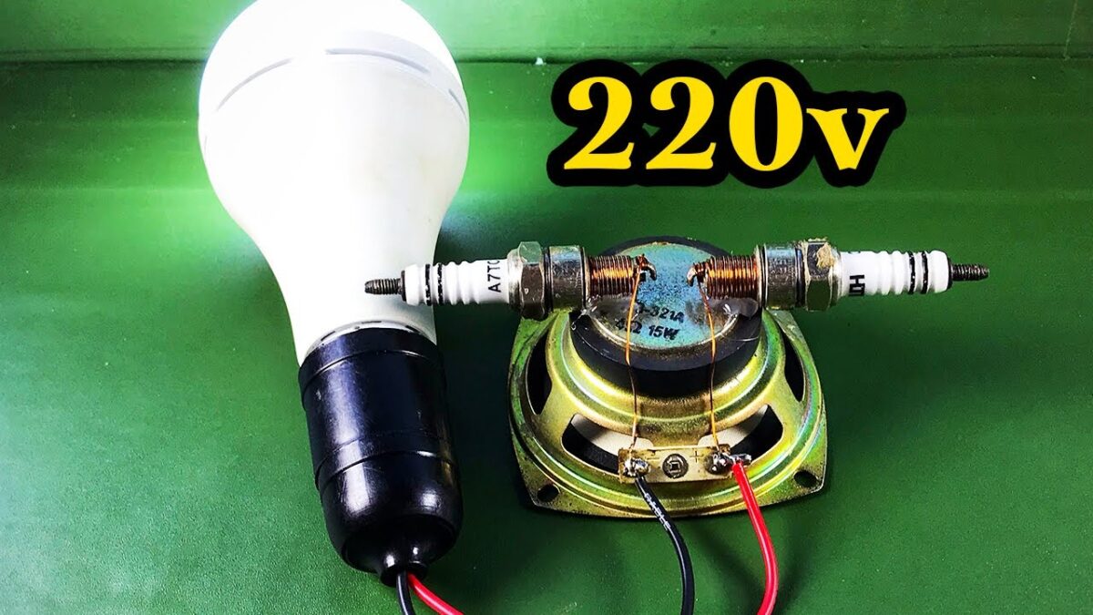 Electric Free Energy Generator  Coil Using By Speaker Magnet | New Ideas Technology For 2021