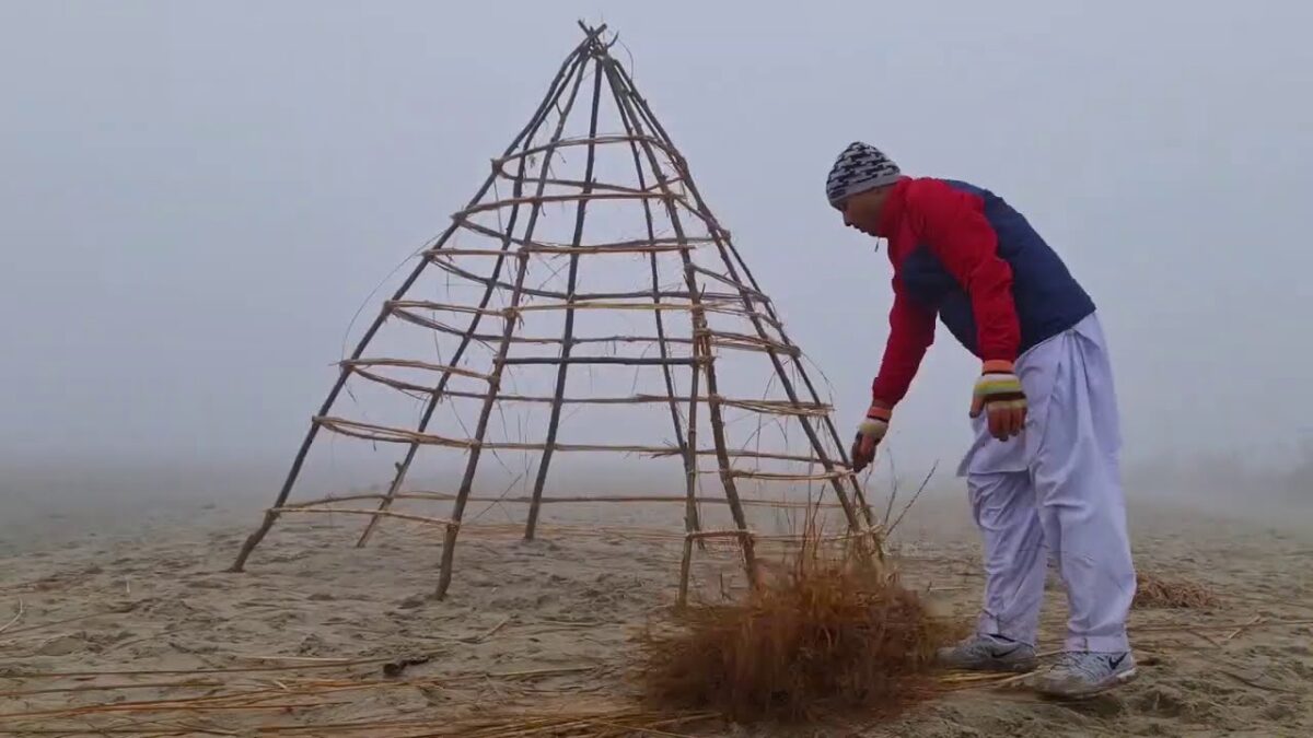 Primitive Technology Grass hut | Mubashir Saddique | Village Food Secrets