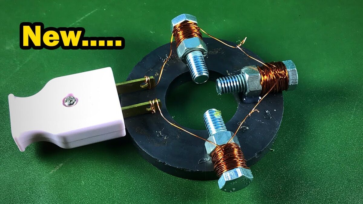 2021 Free Energy Using Magnet With Copper | New Technology Creative at Home
