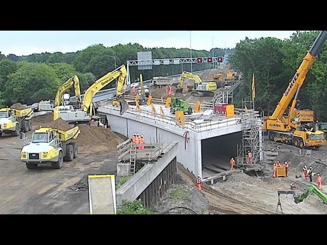 Incredible Modern Construction Equipment Machines Technology – Tunnel Construction in one weekend