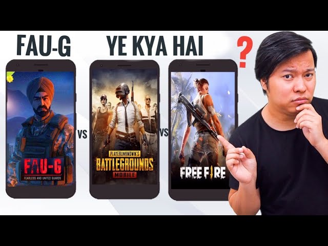FAUG vs PUBG vs FREE FIRE ? Asli Sach ??