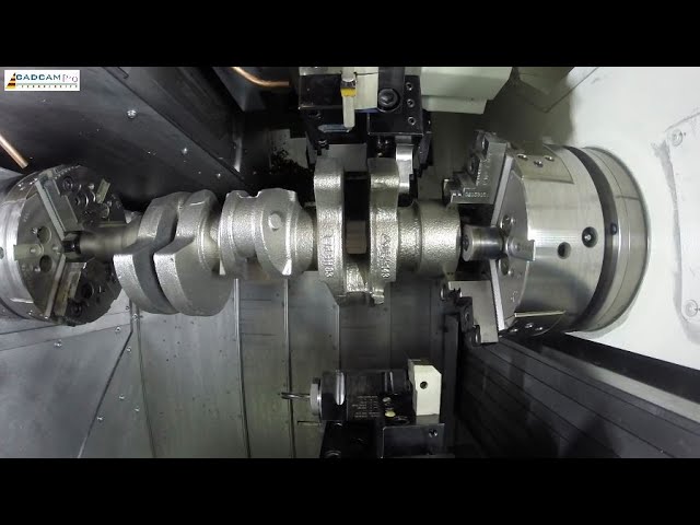 CNC Working Machine Milling Process, Precision Crankshaft Machining & Tube bending technology