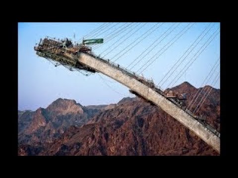 The best technology in the world. Construction of the longest bridge in the world.