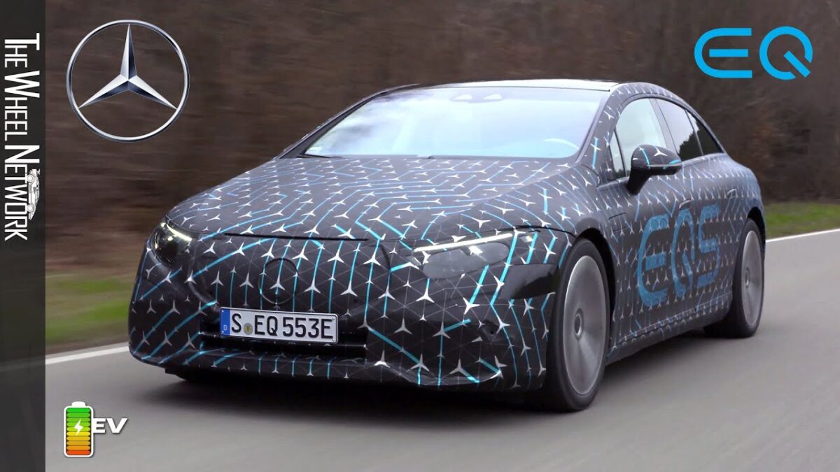 2022 Mercedes-Benz EQS Technology Reveal and Covered Drive