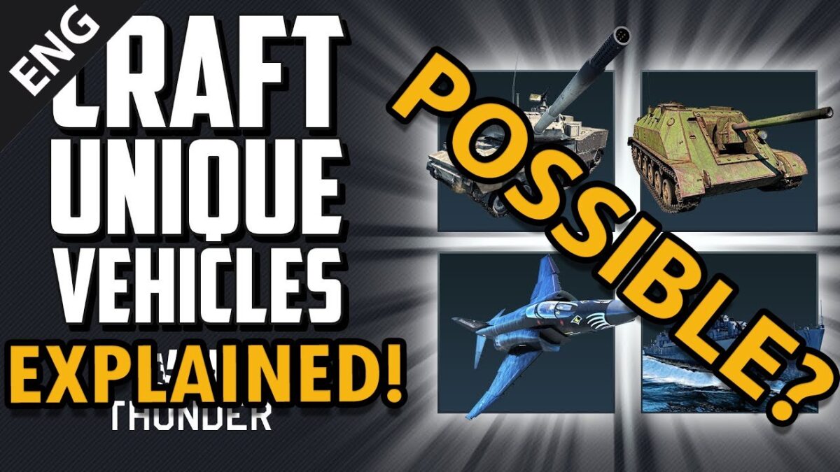 War Thunders ” Future Technology ” Crafting Event EXPLAINED –  POSSIBLE? – TIPS and TRICKS