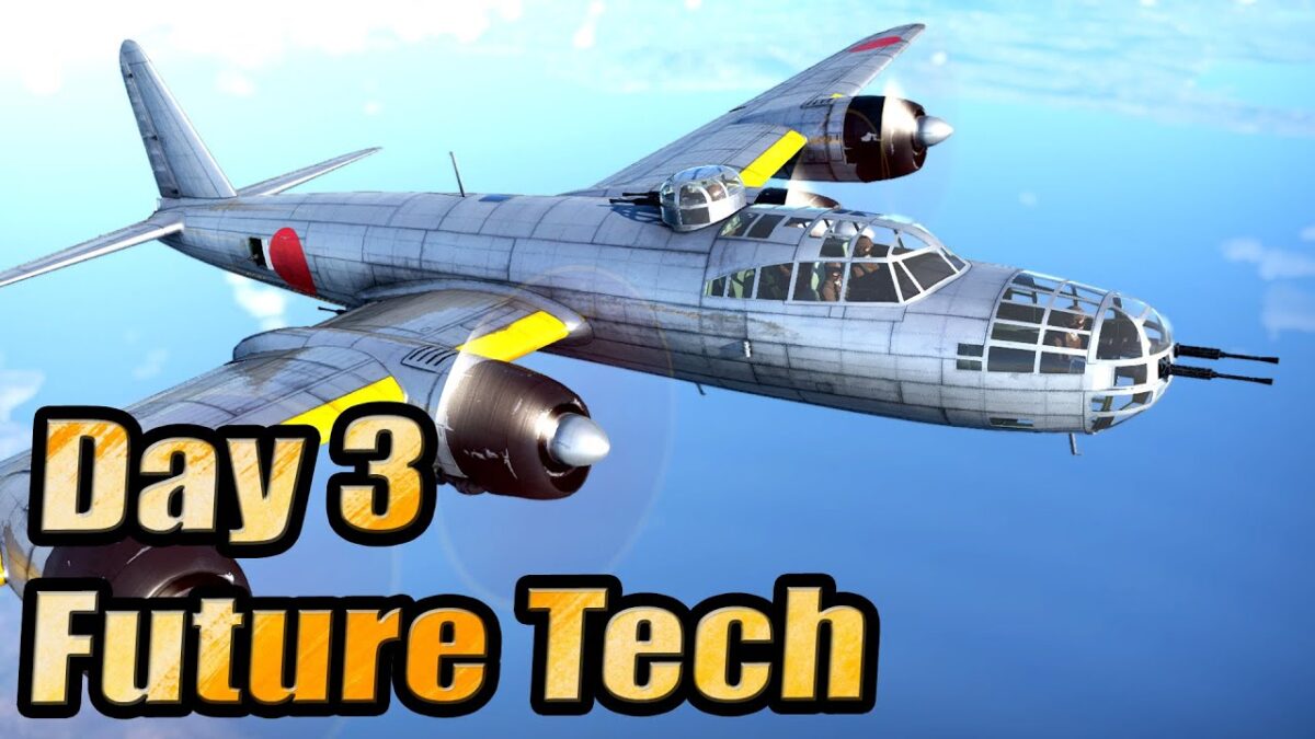 Day 3 Thoughts – Future Technology – War Thunder