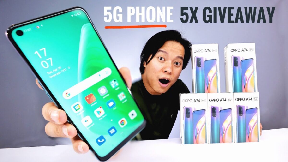 OPPO A74 5G Unboxing & 5x Giveaway ?? 5G Phone