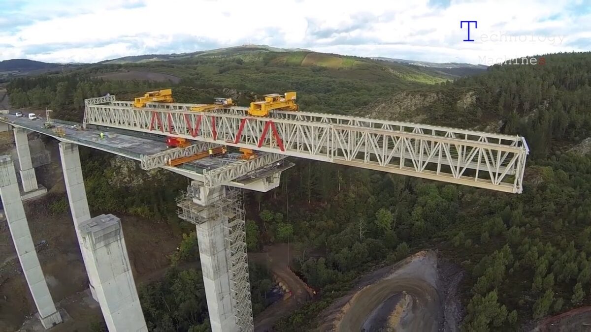 The largest modern bridge construction technology, The world’s largest heavy machinery and crane