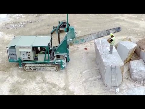 Amazing Fastest Marble Stone Cutting Machines and Modern Mining Technology