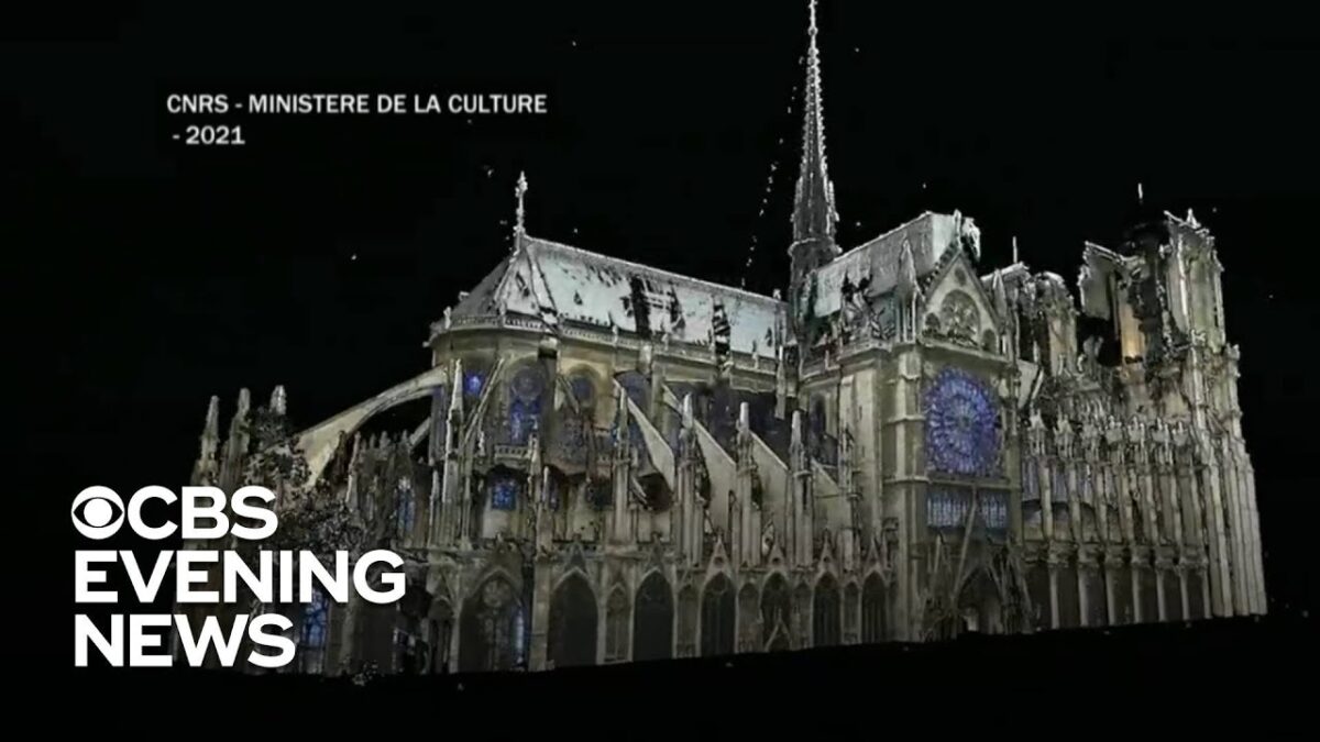 Scientists turn to 3D technology to help restore Notre Dame