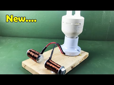 New Ideas Technology Creative Free Energy Using Copper Wire 100%