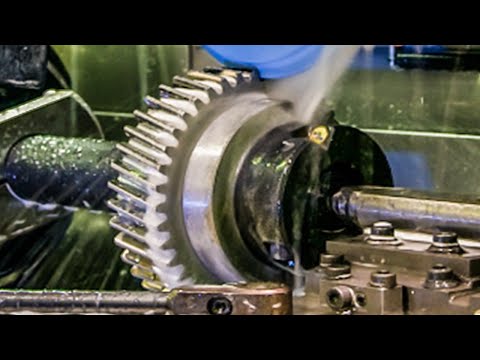 Amazing Satisfying Automatic Factory Machines Production Process. Modern CNC Machining Technology