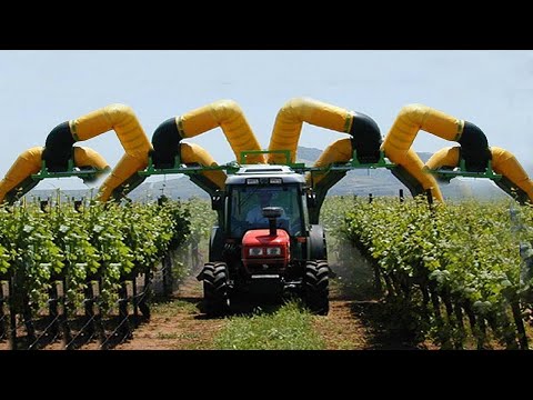 American agricultural machinery shocked the whole world. Agricultural technology.