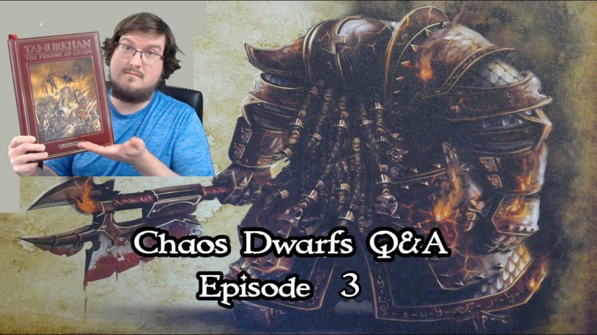 Chaos Dwarfs Q&A Episode  – Culture Part 3/Technology Part 1