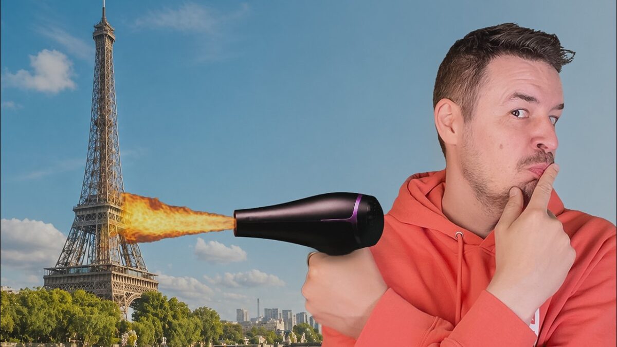 Zmienił temperaturę w Paryżu… suszarką do włosów – Tech Week